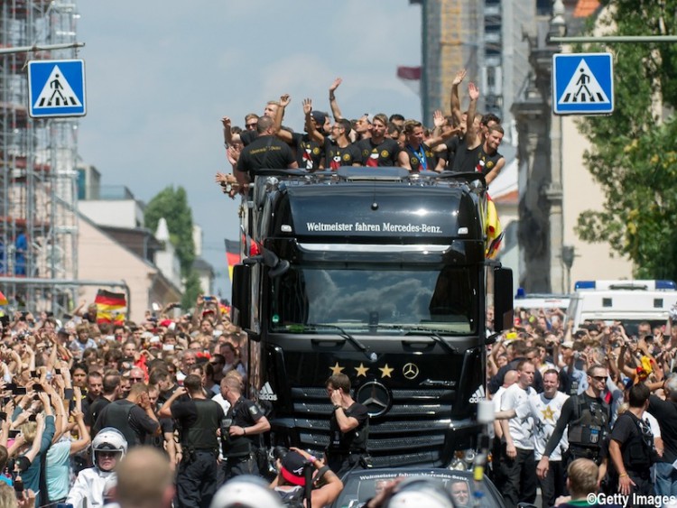 Germany Victory Celebration - 2014 FIFA World Cup Brazil